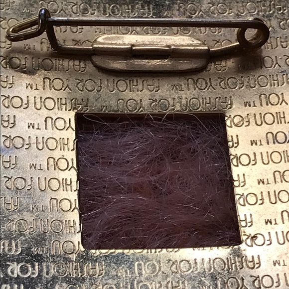 1980 Black Red Gold Geometric Brooch Pin Studio 54 - Picture 6 of 8